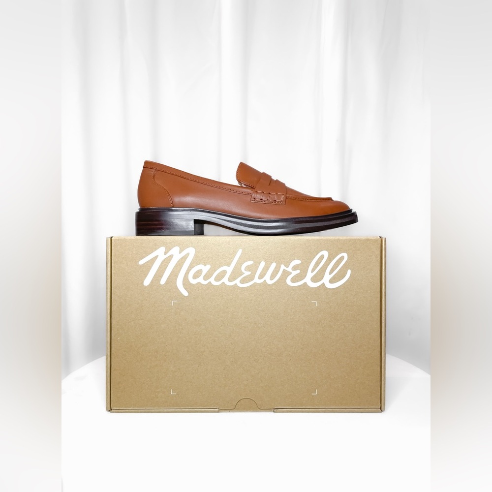 Madewell Vernon Loafer • Brown Dried Maple • NIB